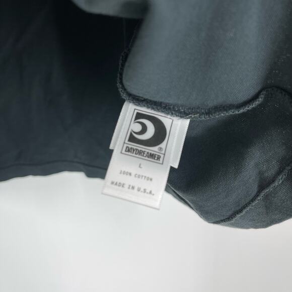 Daydreamer Rolling Stones Leopard Tongue Tee Black Cotton T-Shirt Large - Picture 5 of 6